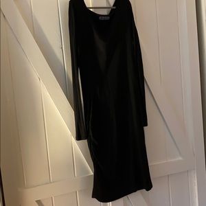 Michael Stars black long sleeve dress